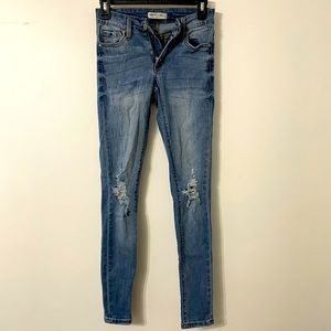 Hammer Jeans LA sz 1 Distressed Medium Wash Skinny Jeans